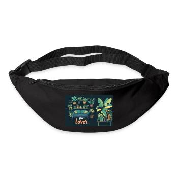 Plant lover - Gürteltasche - Schwarz - Vorne