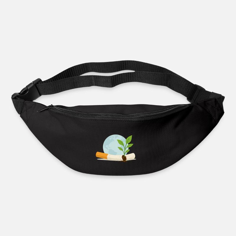 Pour un monde sans tabac - Sac banane - noir
