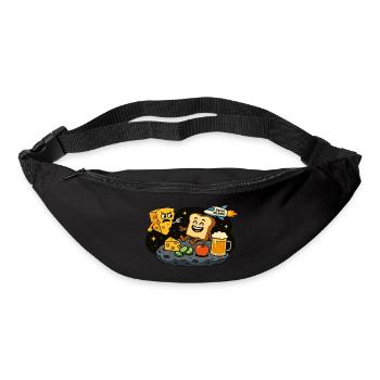 Collation dans l’espace - Sac banane - noir - Devant