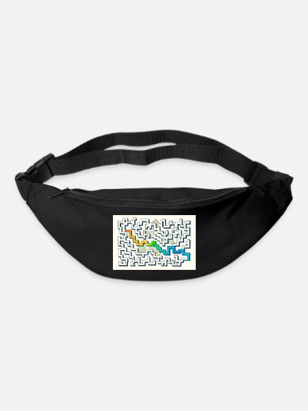 Suivez le chemin - Sac banane - noir