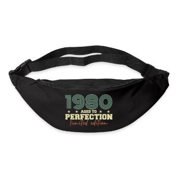 1980 - Gürteltasche - Schwarz - Vorne