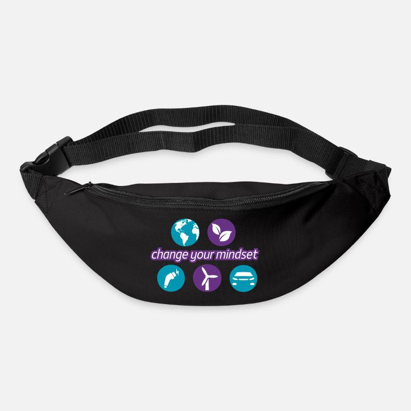 Change_your_mindset - Gürteltasche - Schwarz