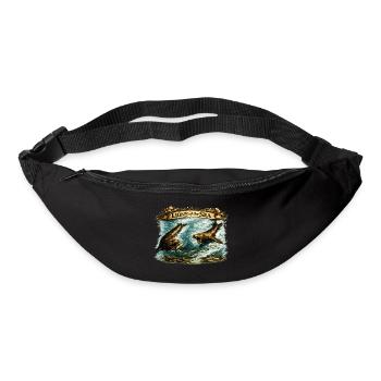 Lions of the Sea – Vintage Sea Lion Wildlife - Gürteltasche - Schwarz - Vorne
