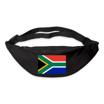 South Africa flag banner - Bum bag - black - Front