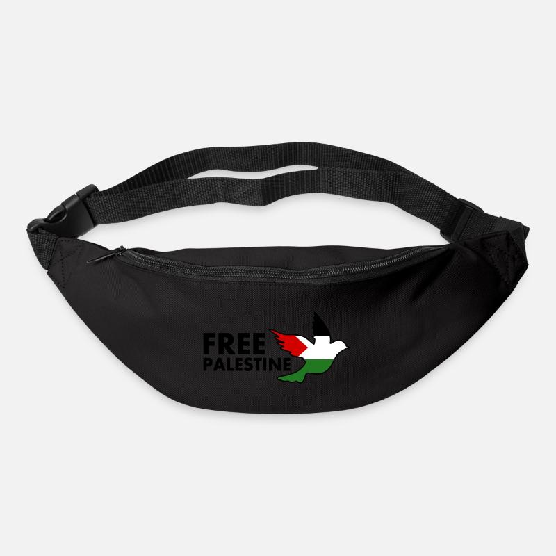 Free palestine - Bum bag - black