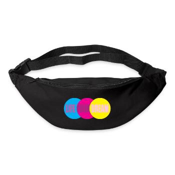 Motivation Life Quote - Bum bag - black - Front
