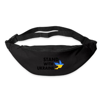 stand with ukraine - Bum bag - black - Front