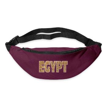 Ägypten - Gürteltasche - Burgunderrot - Vorne