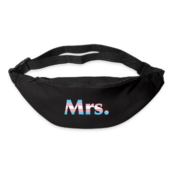 Frau Transgender - Gürteltasche - Schwarz - Vorne