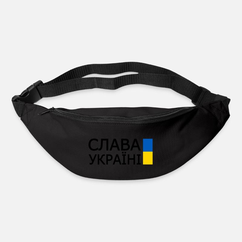 Slava ukraini - Sac banane - noir
