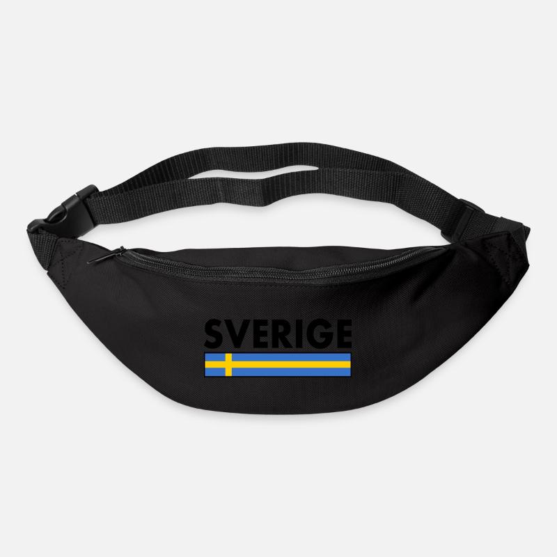 Sverige - Sac banane - noir