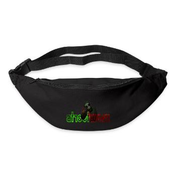 streetwear gas mask - Bum bag - black - Front