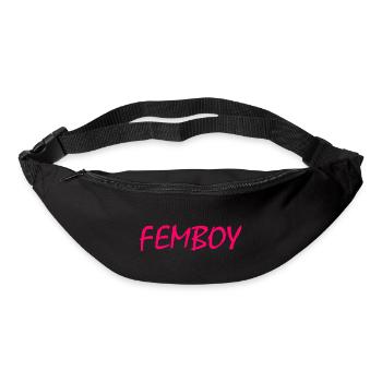Femboy - Gürteltasche - Schwarz - Vorne