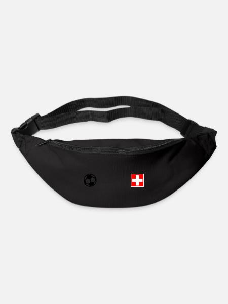 Schweiz - Gürteltasche - Schwarz