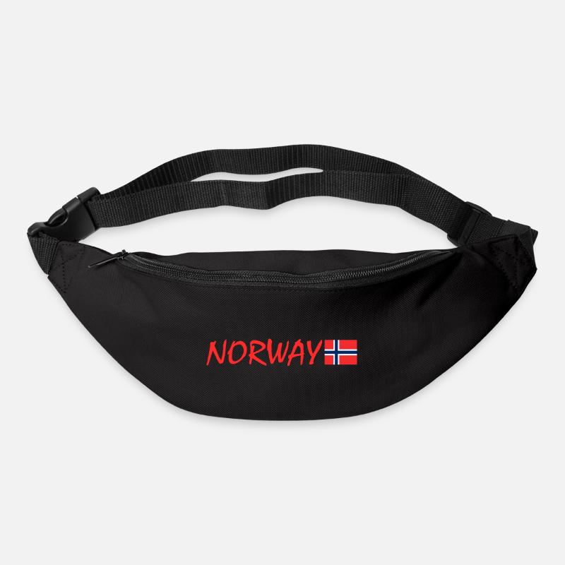Norwegen - Gürteltasche - Schwarz
