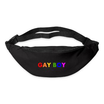 Gay boy - Gürteltasche - Schwarz - Vorne