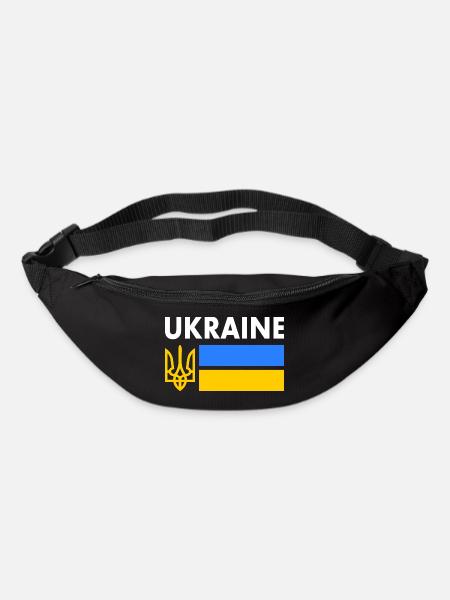 Ukraine - Sac banane - noir