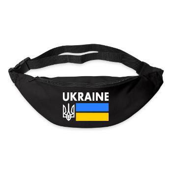 Ukraine - Sac banane - noir - Devant