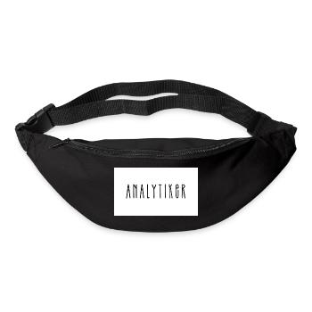 Wissen ist Macht - Gürteltasche - Schwarz - Vorne