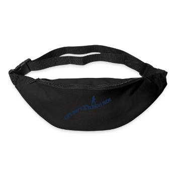 Das Leben ist keine Schlittenfahrt - Gürteltasche - Schwarz - Vorne