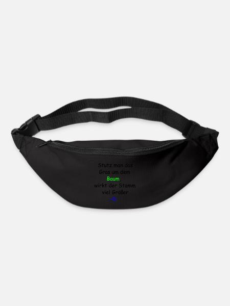 Tree saying | Great gift - Bum bag - black