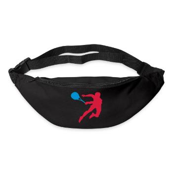 Le joueur de tennis - Sac banane - noir - Devant