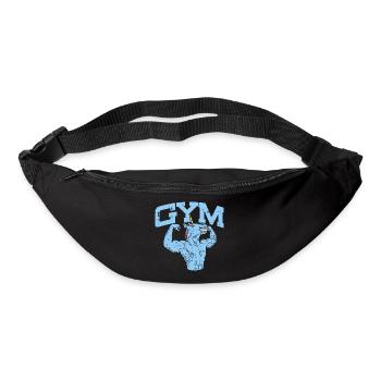 GYM - Gürteltasche - Schwarz - Vorne