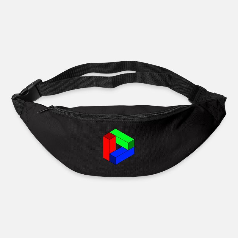 illusion - Sac banane - noir