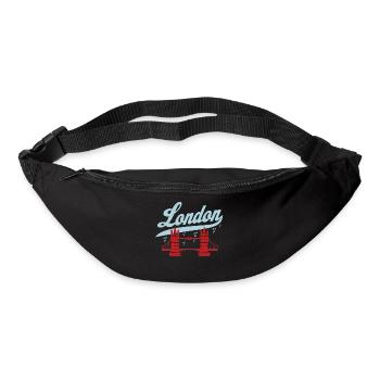 London - Gürteltasche - Schwarz - Vorne