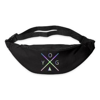 yoga - Gürteltasche - Schwarz - Vorne