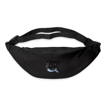 Mermaid at heart - Bum bag - black - Front