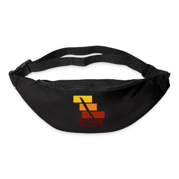 Windsurfen Meer - Gürteltasche - Schwarz - Vorne