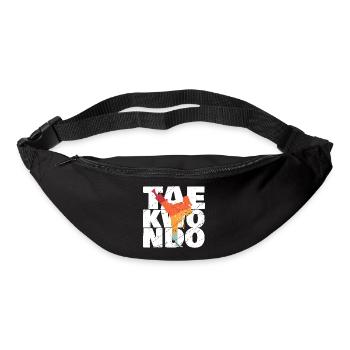 Kampfsport Tae kwon do Geschenk Taekwondo Sport - Gürteltasche - Schwarz - Vorne