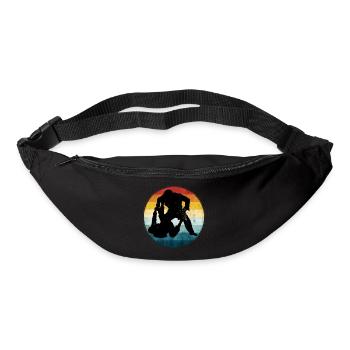 Retro Brazilian Jiu-Jitsu - Gürteltasche - Schwarz - Vorne