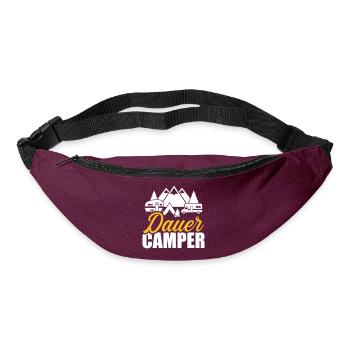 Camping - Gürteltasche - Burgunderrot - Vorne