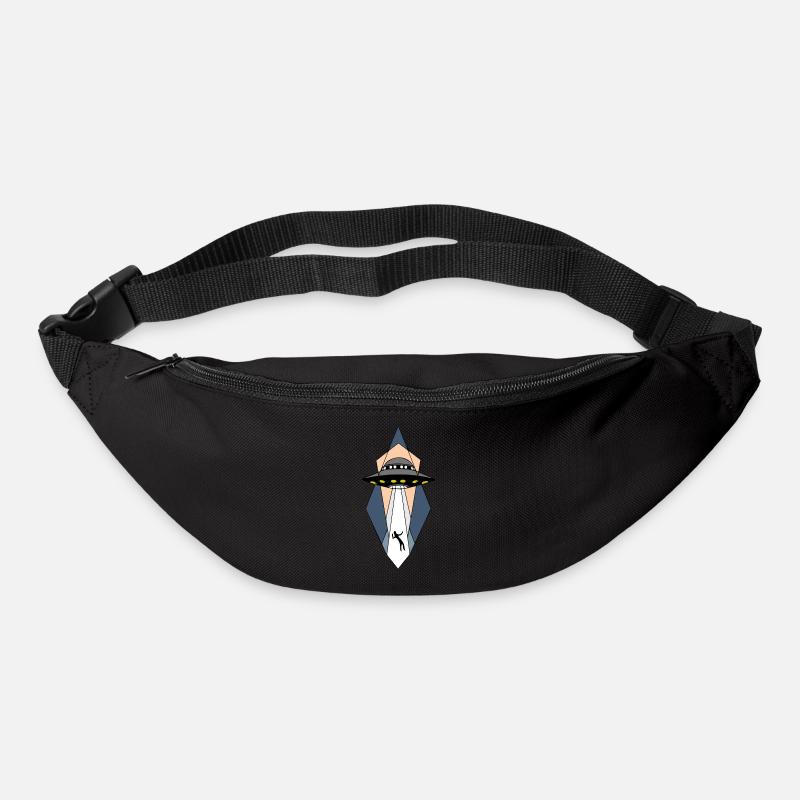 UFO Alien Spaceship - Extraterrestrially Cool - Bum bag - black