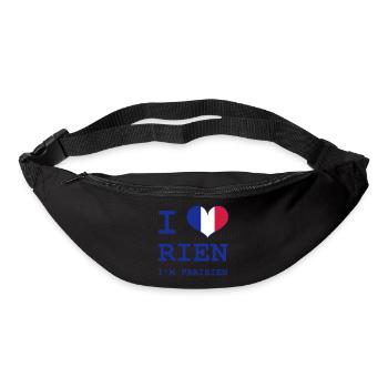 I Love Rien I'm Parisian - Bum bag - black - Front