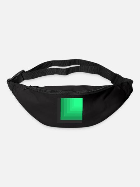 Colors green - Bum bag - black