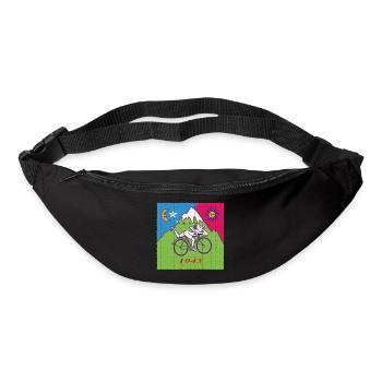Albert Hofmann Fahrradtag LSD Löschblatt - Gürteltasche - Schwarz - Vorne