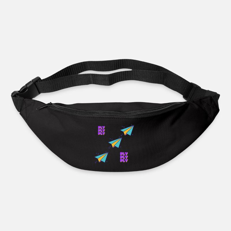 VOLER, VOLER, VOLER - Sac banane - noir