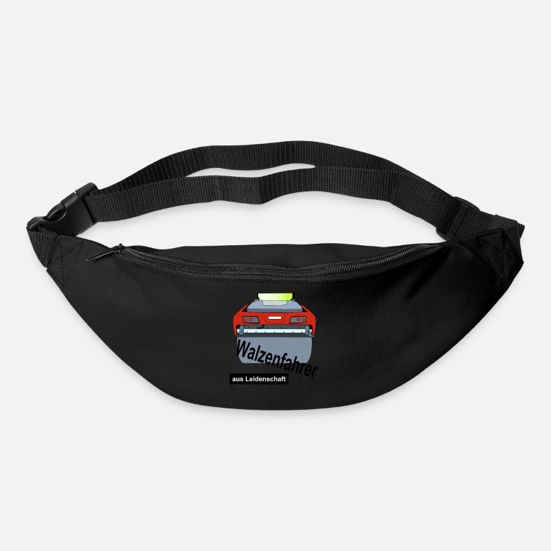 Walzenfahrer - Gürteltasche - Schwarz