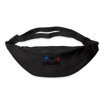 la cuillère n'existe pas - Sac banane - noir - Devant