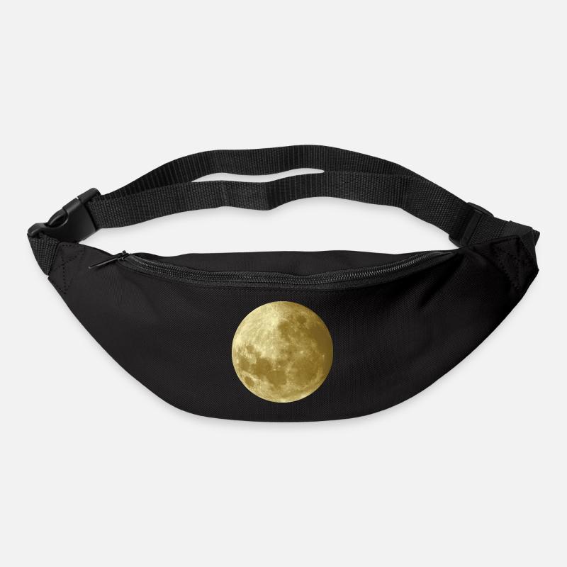Lune dans l’or - Sac banane - noir