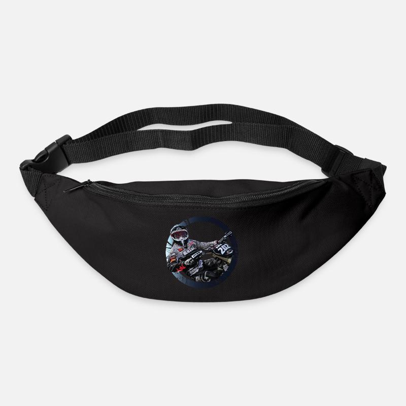 Motocross - Gürteltasche - Schwarz