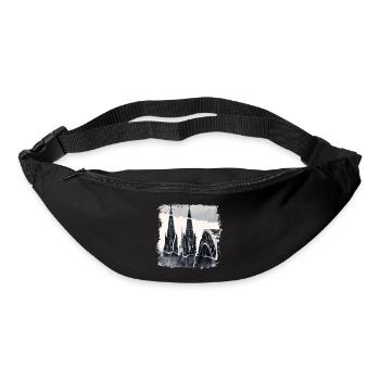 Cologne Germany Cologne Cathedral Cologne City Skyline - Bum bag - black - Front