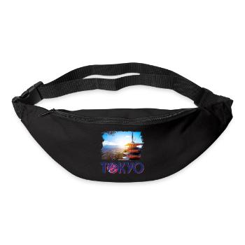 Tokyo Tokyo Japan Asia Pagoda Mountain Mountain - Bum bag - black - Front