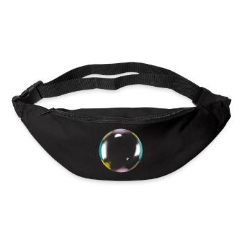 Soap bubble, Seifenblase, Vintage, Art, Color - Gürteltasche - Schwarz - Vorne