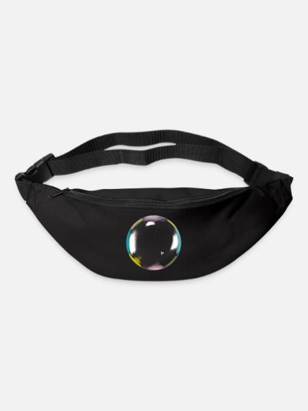 Soap bubble, Seifenblase, Vintage, Art, Color - Bum bag - black
