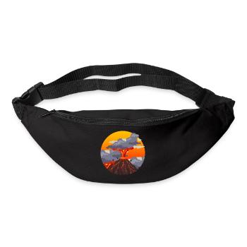 Vulkan - Gürteltasche - Schwarz - Vorne