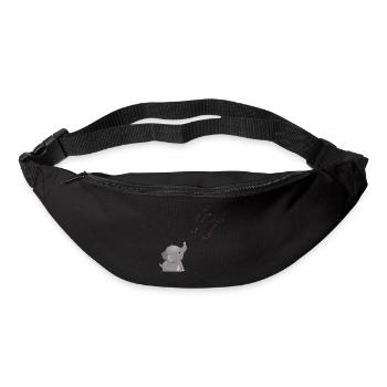 Elephant - Bum bag - black - Front